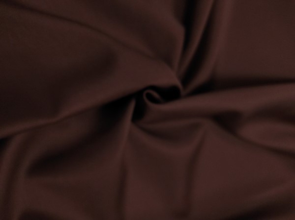 Immagine di Raso di lana marrone cioccolato